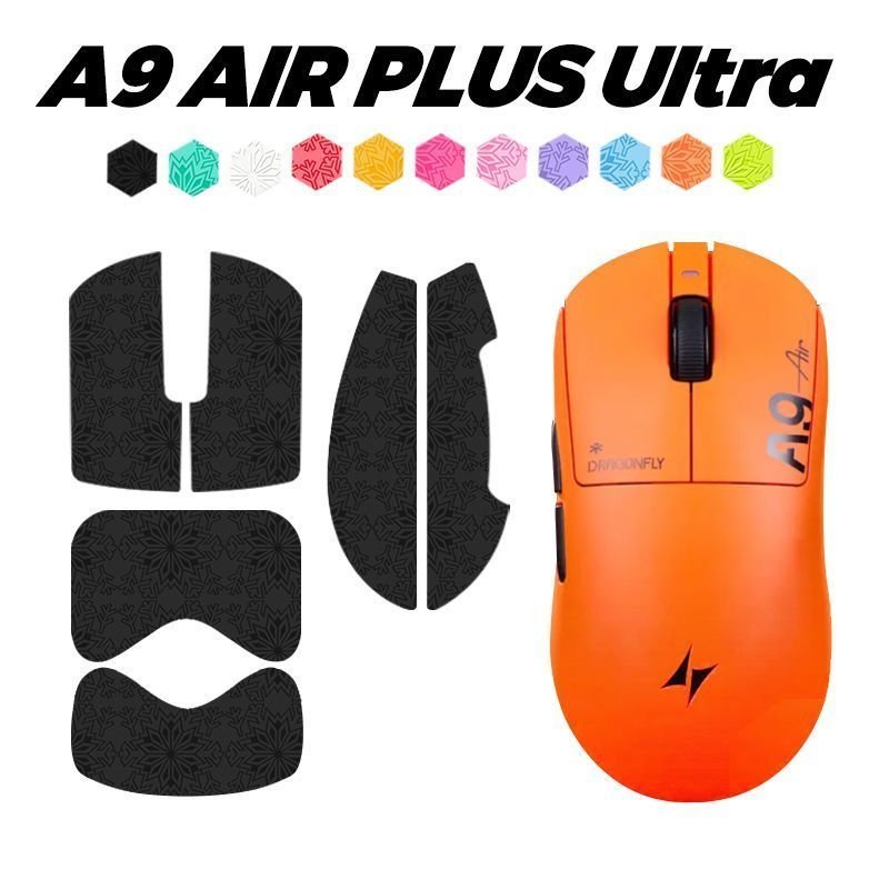 เป็นที่นิยม ใช้งานได้ ATK A9Air Master Edition สติ๊กเกอร์กันลื่น Dragonfly A9 Ultra Mouse สติ๊กเกอร์กันลื่นสติกเกอร์ป้องกันเกม