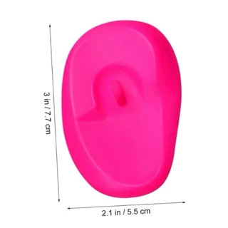 ❤ ครอบหู ย้อมผม ที่ครอบหู ซิลิโคน สระผม อุปกรณ์ย้อมผม ทำสีผม ตัดผม กันเปื้อน ร้านทำผม ย้อมสีผม นิ่ม เบา นำมาใช้ใหม่ได้ ❤