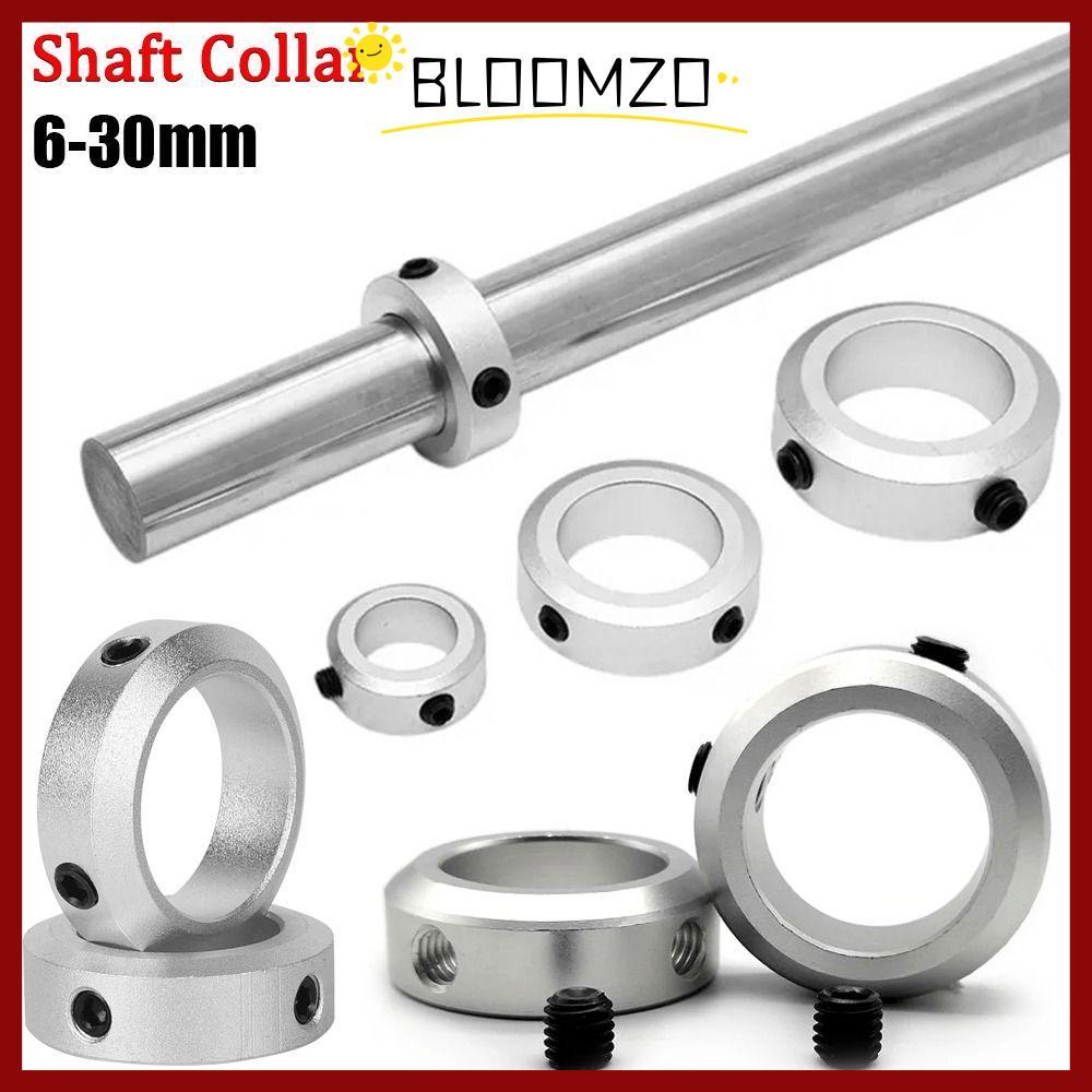 จัดส่งจากประเทศไทยBLOOMZO 1 ชิ้นคงที่ล็อคจํากัดแหวน,หยุดสกรูประเภท Retainer Locator ปลอกคอเพลา, เส้นผ่านศูนย์กลาง 6-30 มม.พร้อมสกรูอลูมิเนียมอัลลอยด์แหวนยึด