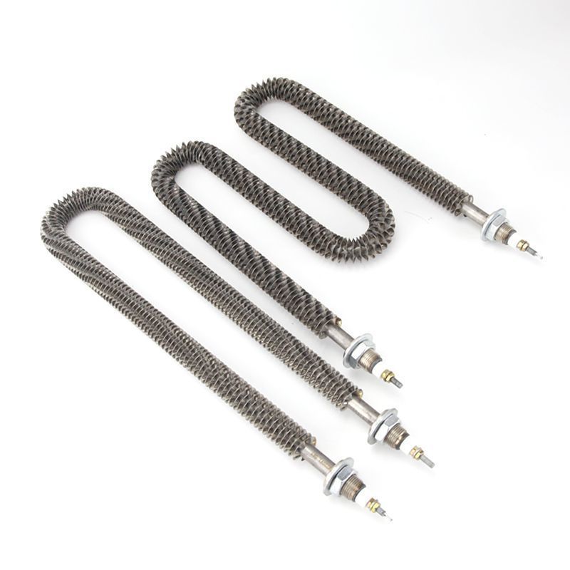 ท่อความร้อนใบปีกปีกสำหรับอบแห้ง รุ่น U/W สเตนเลสทนทานอุณหภูมิสูง 220V/380V สำหรับเตาอบและเตาอบขนม อะไหล่ความร้อนที่ไม่ขา