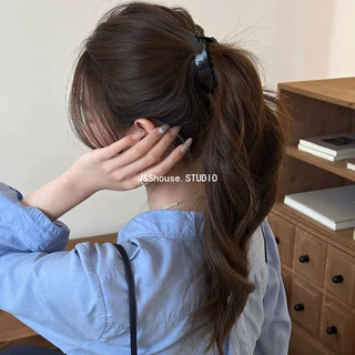 KF1311 คลิปยึดผมหางม้าสำหรับผู้หญิง จากวัสดุเบา สไตล์เกาหลีเรียบหรู