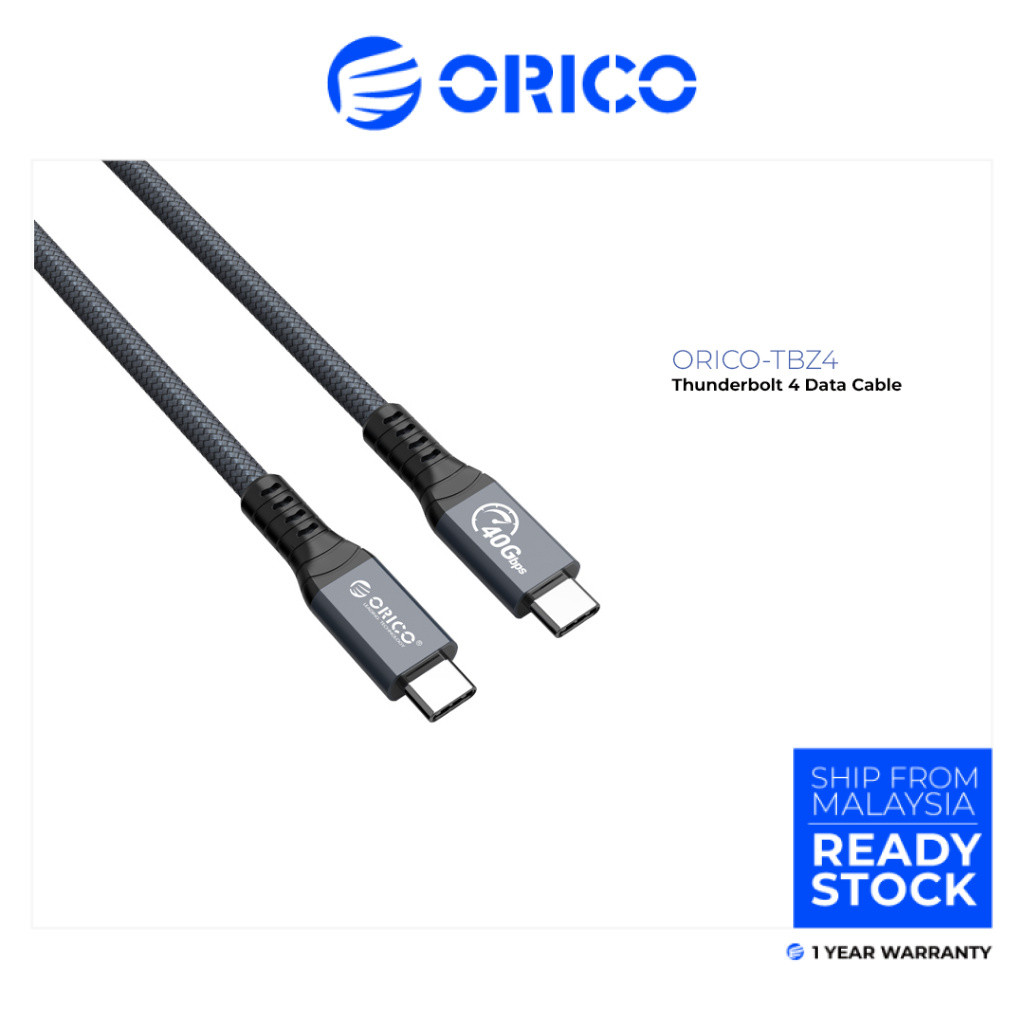 ORICO TBZ4 Thunderbolt 4 Data Cable 40Gbps