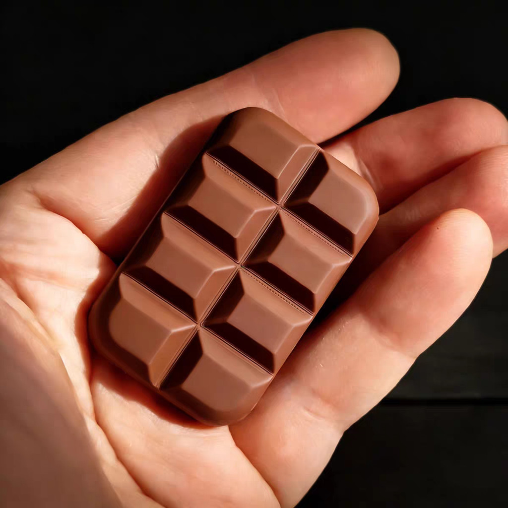Taffi Original EDC แฟนซีไม่จํากัด Push Card การพิมพ์ 3D ช็อกโกแลต Magnetic Decompression ของเล่น