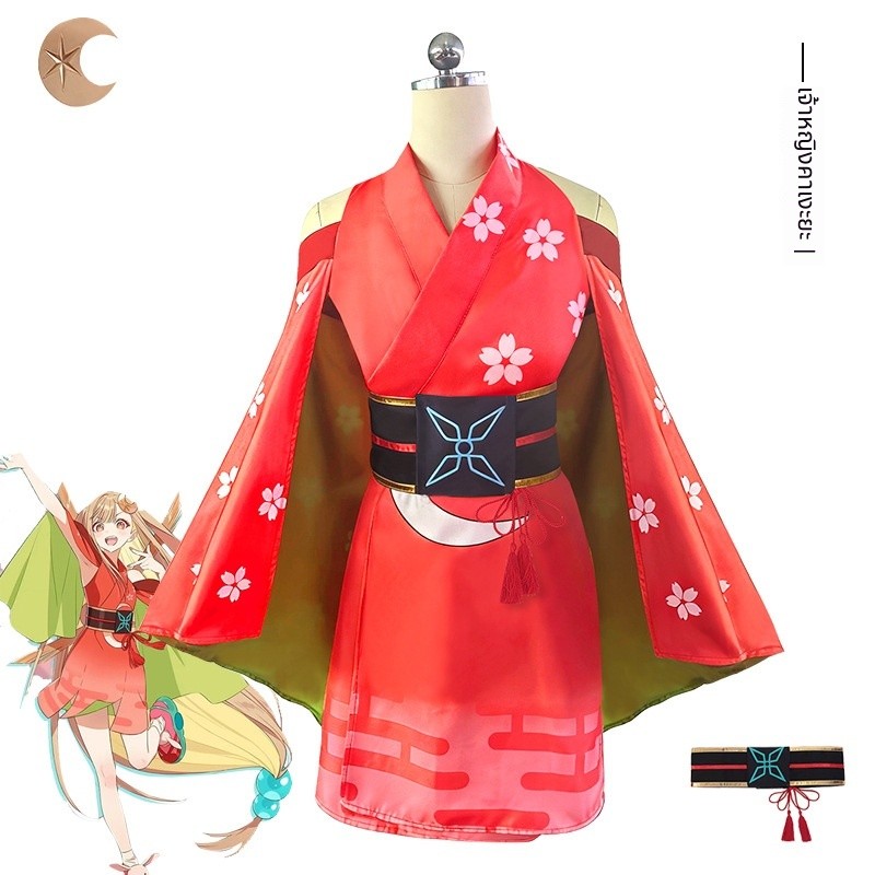 Superdimensional Shining Princess cosplay costume, Kaguya Princess cosplay outfit, anime-themed Hall
