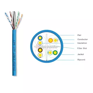 US-9106A-1 / LINK สายแลน CAT6 Indoor 100 เมตร