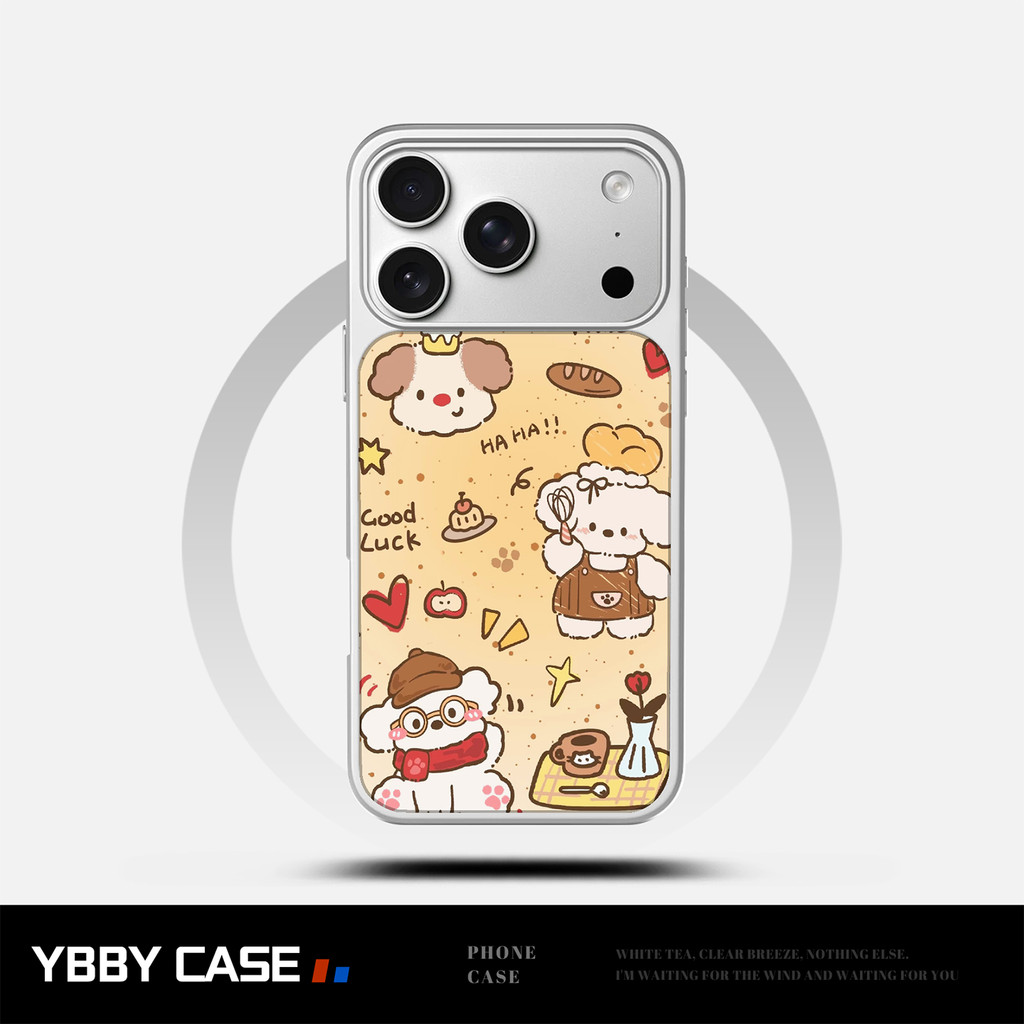 iqoo z9 5g เคส เคส iqoo z9x 5g Healing Series Coffee Time Puppy เหมาะสําหรับ Huawei Xiaomi Apple 17P
