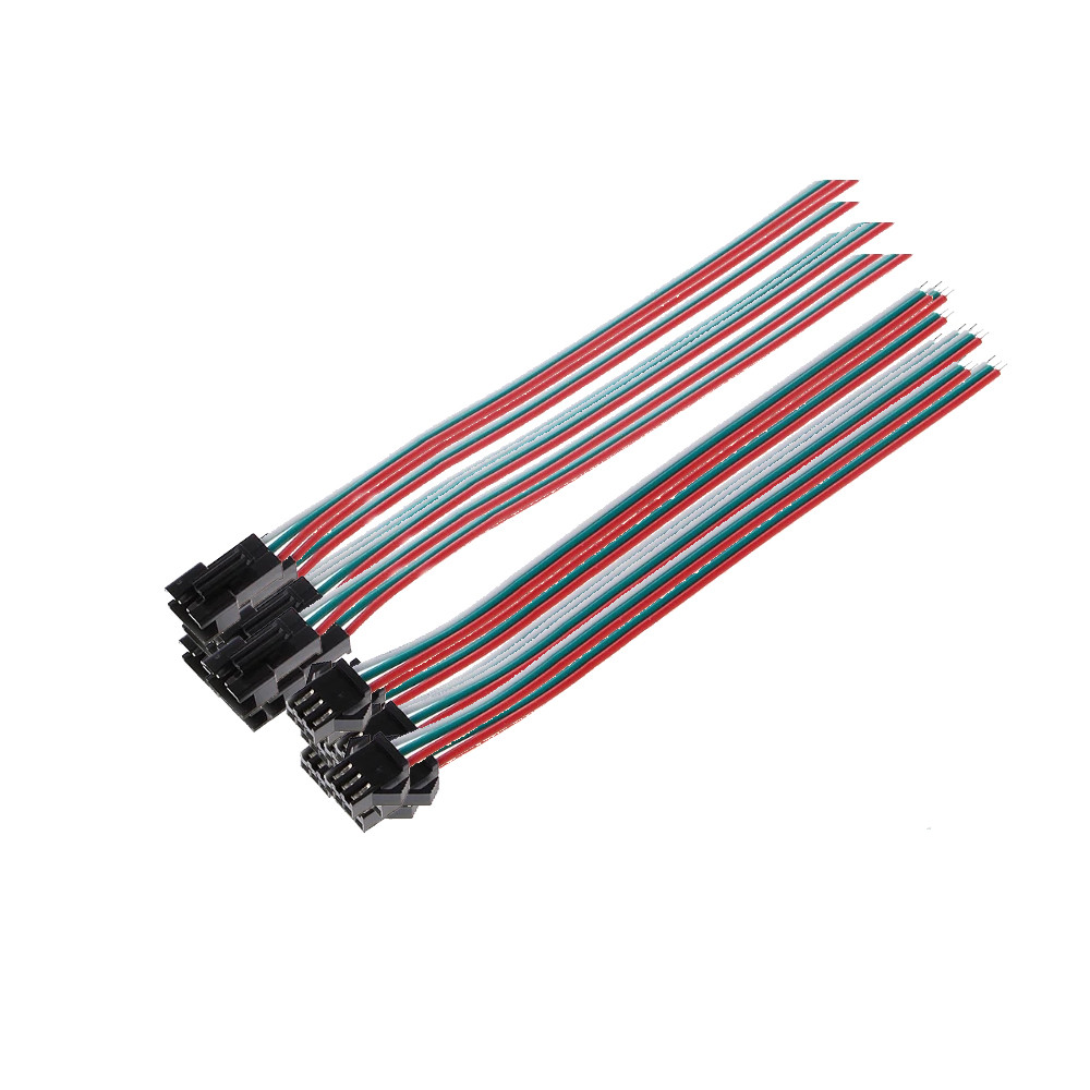 3Pin JST SM Connector 15 ซม.ชายสายหญิงปลั๊กสายไฟสําหรับ WS2812B WS2812 WS2811 LED Strip โคมไฟเชื่อมต