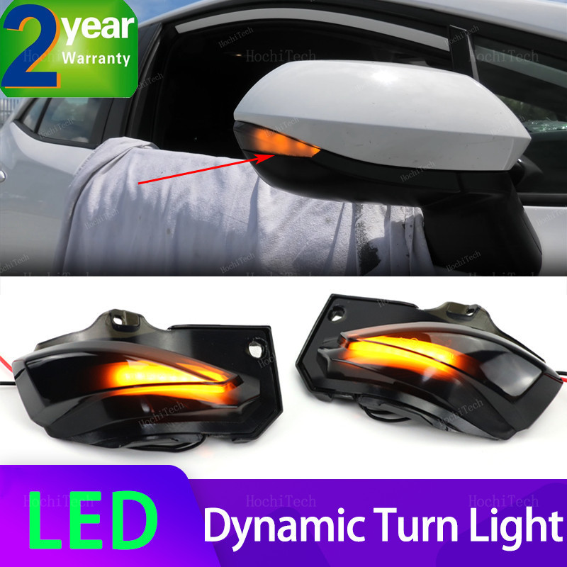 ไฟเลี้ยว LED กระจกมองหลังตัวบ่งชี้ Blinker Repeater สําหรับ Toyota Corolla กีฬา E210 Sienta XP170 Ya