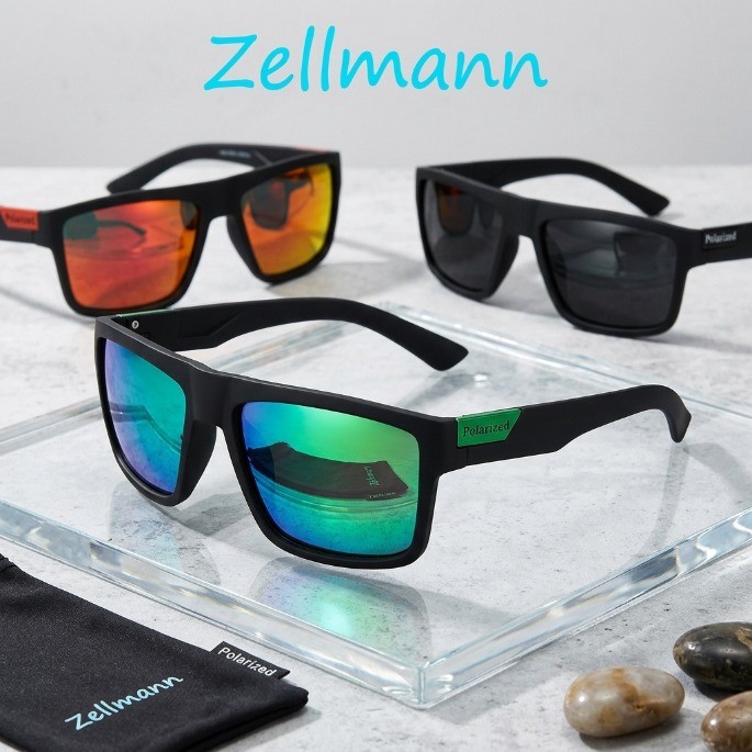 Zellmann แว่นตากันแดด เลนส์ UV400 แว่นโพลาไรซ์ แว่นตาแฟชั่น