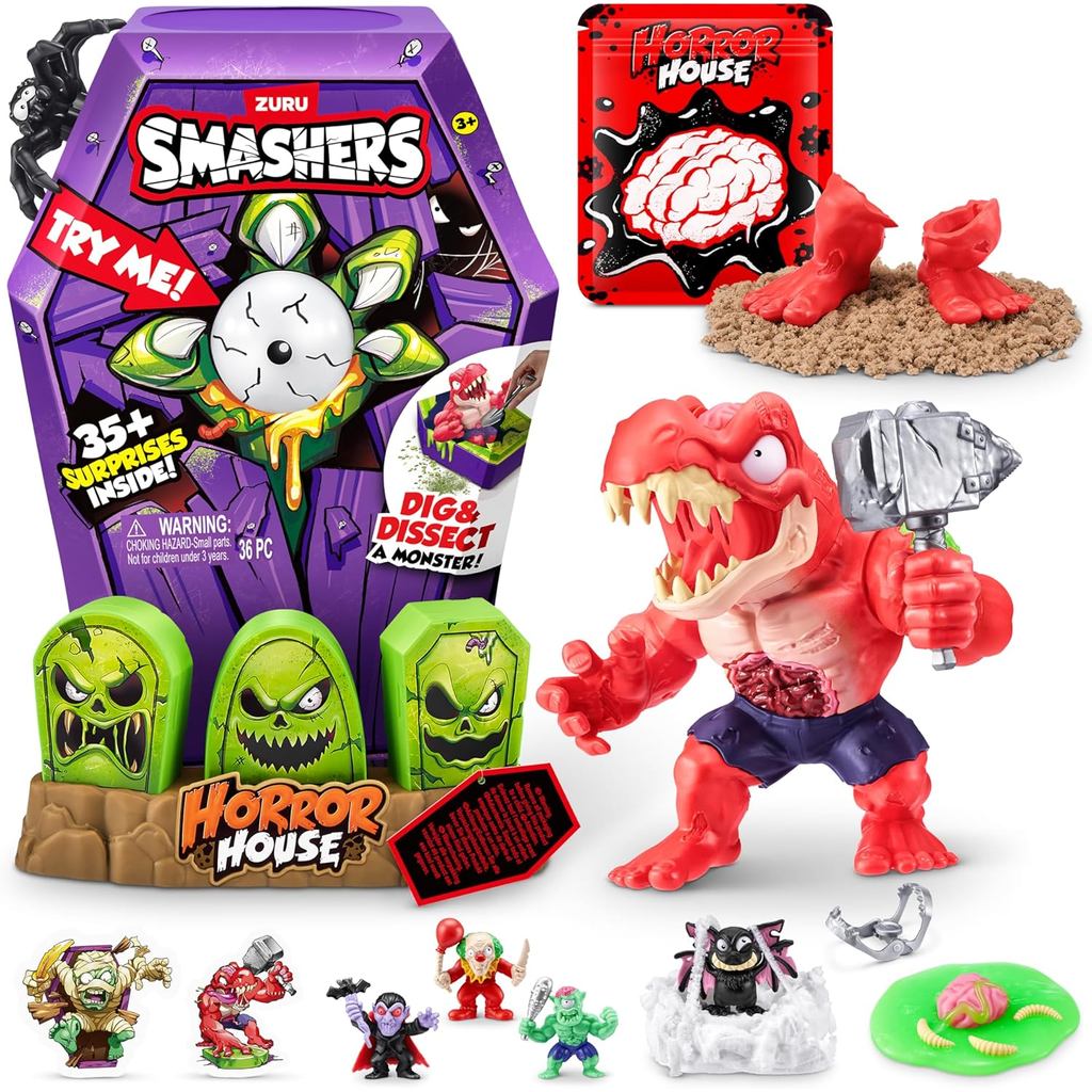 Mega Horror House Blue Smashers By Zuru Interactive Toy Collectable สําหรับเด็กและวัยรุ่นขายดี