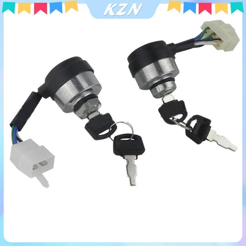 [kzn] 4/6 Wire Way เครื่องกําเนิดไฟฟ้าเบนซินเริ่มต้น Key Lobination Switch สําหรับ 2-3KW 168F และ 5-