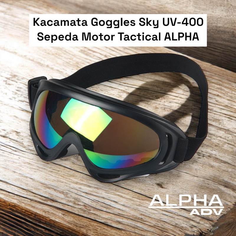 Sky UV-400 Tactical Sporty Modern Motocross Motorcycle Sports Glasses