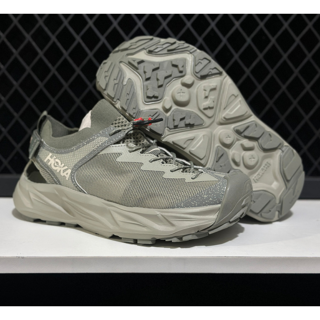 Hoka One Hopara 2 รองเท้าแตะผู้ชายผู้หญิง กันลื่น ระบายอากาศ FIDC A5PQ U0Q7