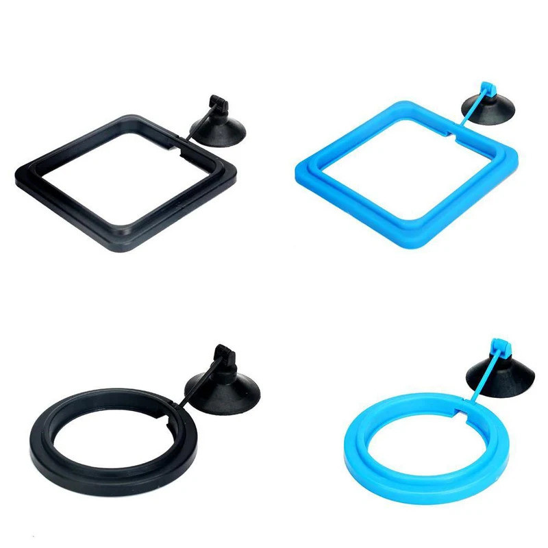 อาหารปลาแหวนให้อาหาร Aquarium Fish Tank Fish Feeder สําหรับ Tropical Fish Food Feeding Assistant