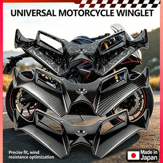 New Models Motorcycle Winglet Aerodynamic Wing Kit Spoiler For Honda Click 125i 150 160 V1 /V2