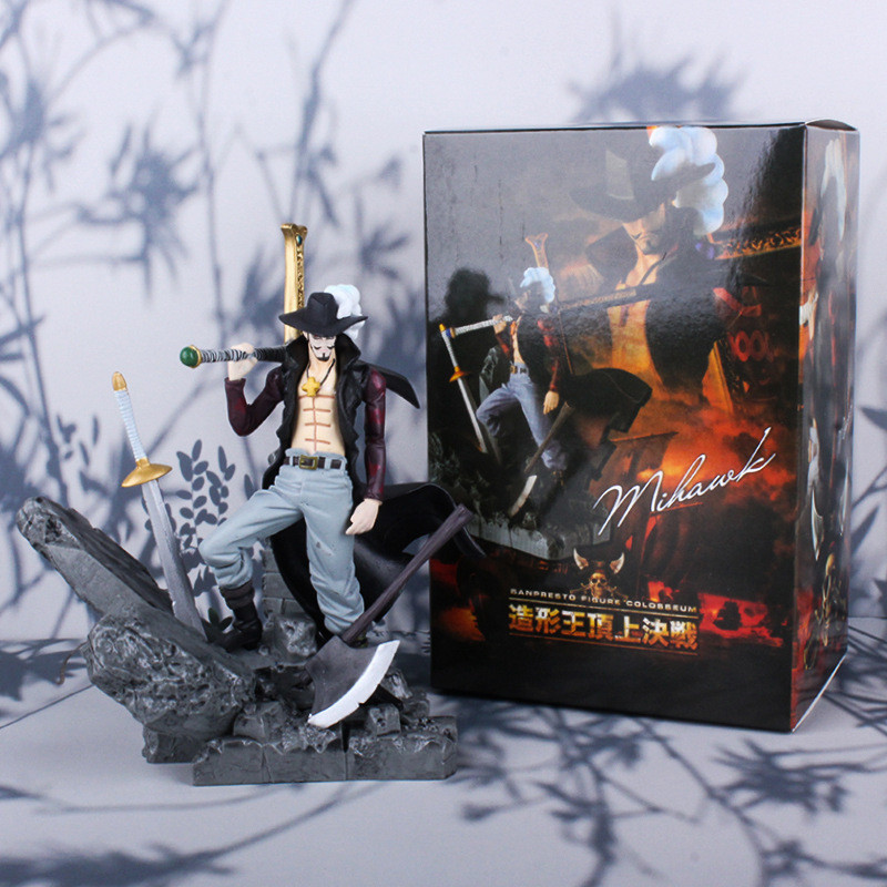 Damomaru One Piece Top Showdown Theatrical Version Hawkeye Mihawk Shichibukai Jingpin Figure 4.24