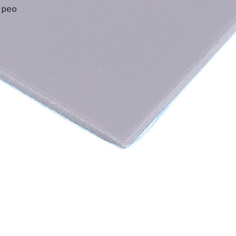 [PEO] 17W/MK GPU CPU Heatsink Cooling Conductive Silicone Pad 100x100mm 0.5/1/1.5/2/2.5/3mm Thiness 