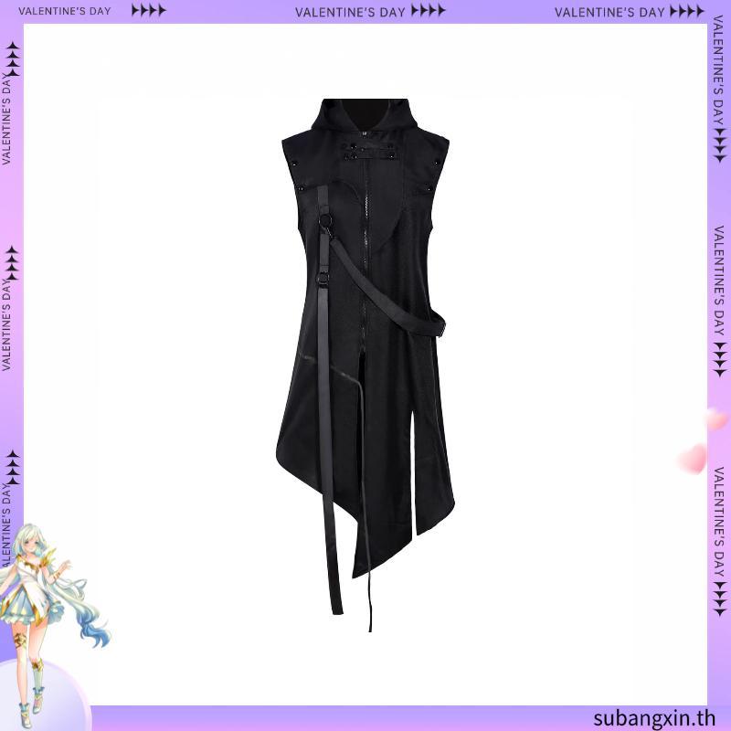 Gothic Swallowtail Coat สำหรับผู้ชาย ชุดคอสเพลย์คุณภาพสูงและแฟนซี