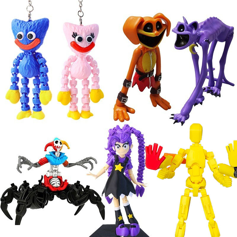 ต้นแบบ Poppy Playtime 5 Action Figure ต้นแบบ 1006 Lily Lovebraids Huggy Wuggy 3D ของเล่นของขวัญ