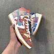 Dunk SB High What The Dunk Mandarin Duck ผู้ชายผู้หญิงคู่รองเท้าผ้าใบลําลอง