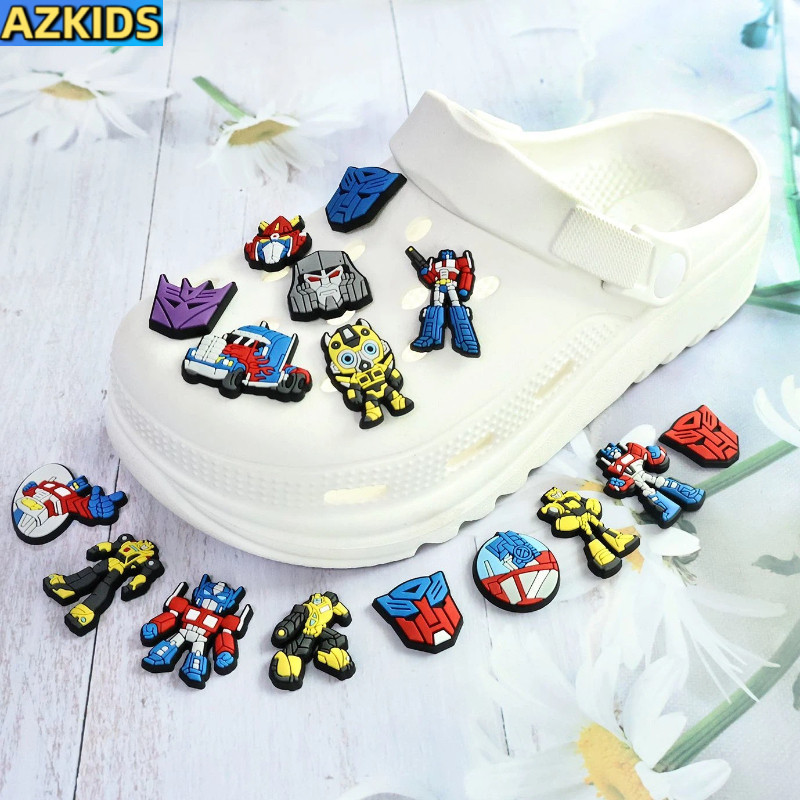 Transformers ถ้ำ รองเท้า รองเท้า ดอกไม้ ดอกไม้รองเท้า DIY