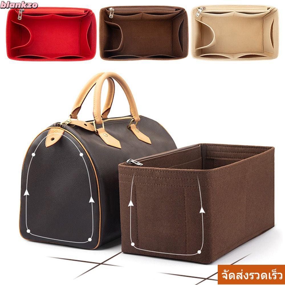 BLANKZO Felt กระเป๋ารองในเสริมความจุสำหรับLV Speedy ขนาด 25 30 และ 35