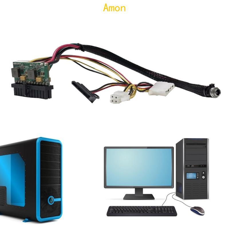 Amon Power Supply โมดูล Converters บอร์ดสําหรับ ITX 12V พัจจัยรูปแบบขนาดเล็ก PC