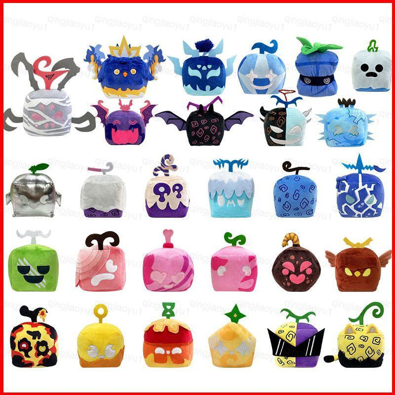 HQ Roblox Blox ผลไม้ตุ๊กตาตุ๊กตาของขวัญเด็ก Magma Quake Spider Phoenix Rumble Pain Dough Spirit ของเ