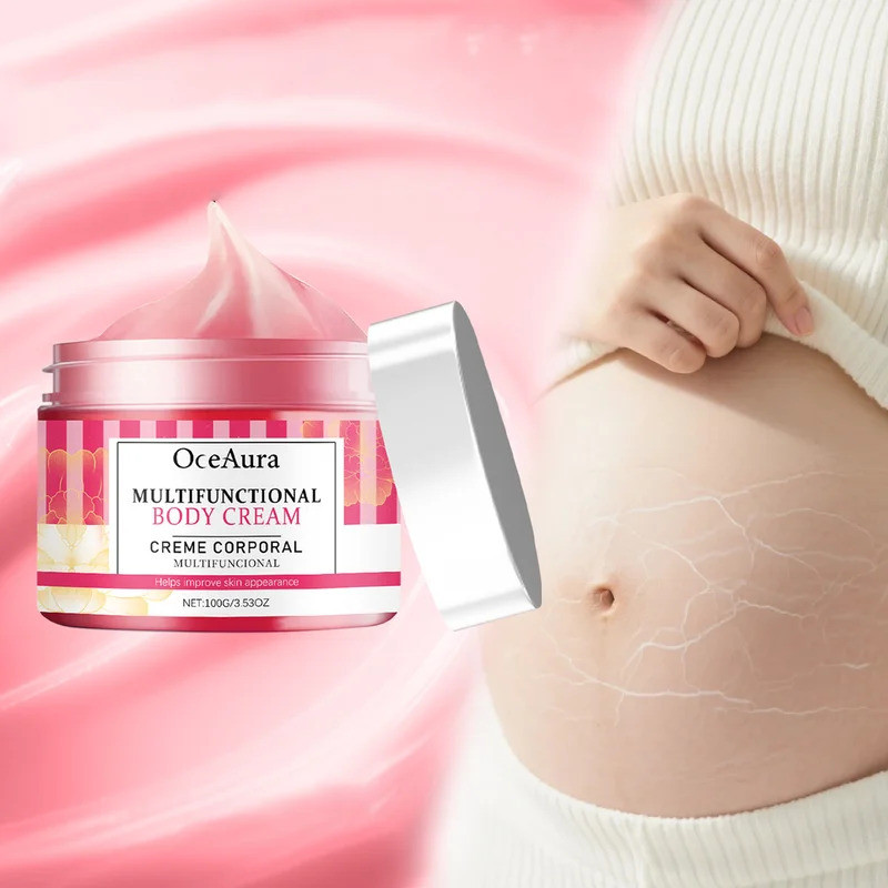 การตั้งครรภ์ Belly Stretch Mark Cream ความยืดหยุ่น Caffeine & Arnica Body Moisturizer Soothing Itchy