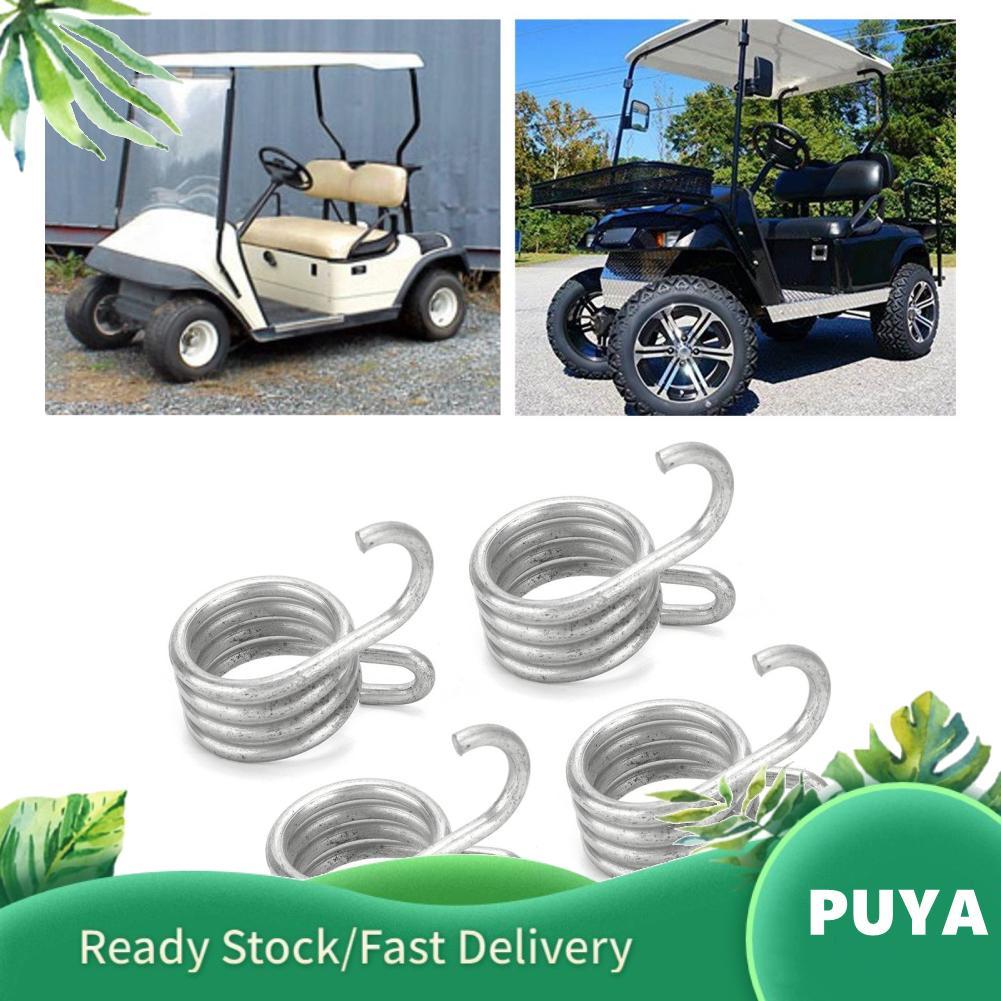Puya Puya 4 ชิ้นโลหะผสมเหล็กเบรคเหยียบ Torsion ฤดูใบไม้ผลิเบรค 70676G01 สำหรับ Ezgo Medalist/Txt รุ่