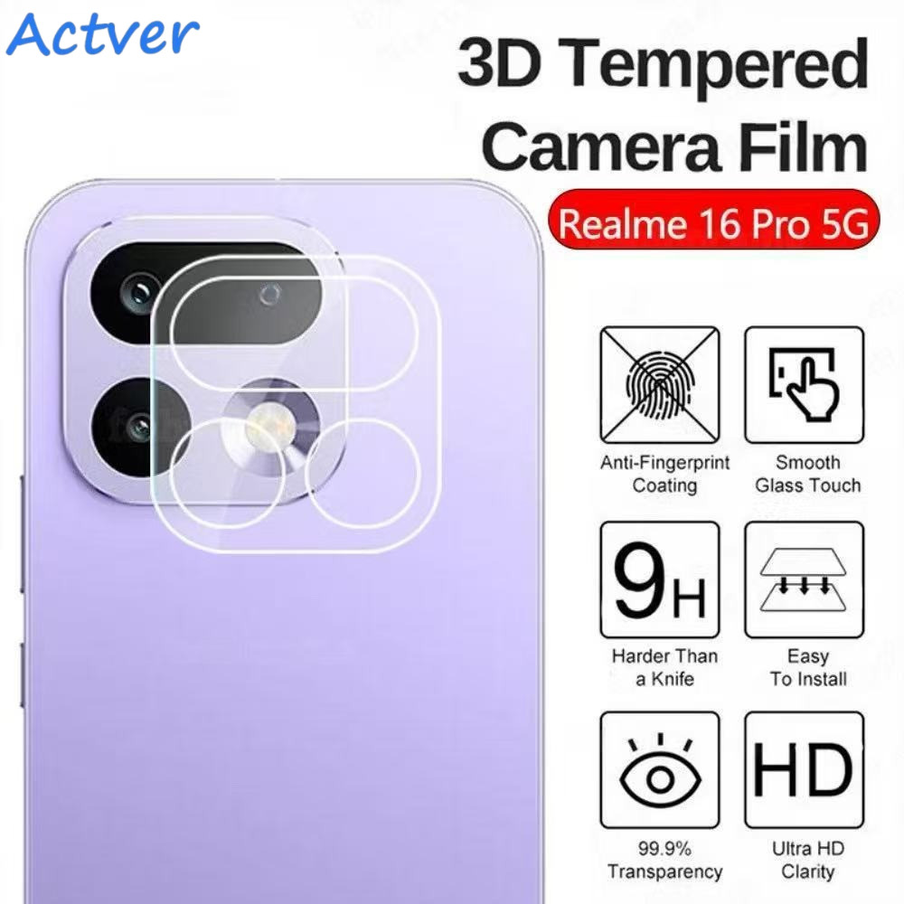 ⚡️ส่งจากไทย⚡️ฟิล์มกันรอยแบบเต็มเลนส์สําหรับเลนส์กล้อง Realme 16Pro Realme16ProPlus Realme15 Realme15Pro