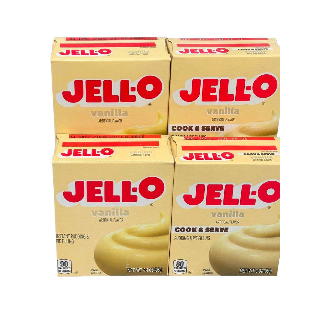 American Jell-O ผงพุดดิ้งรสวานิลลา ไม่ต้องต้ม ผลิตภัณฑ์ใหม่ เมษายน 2569