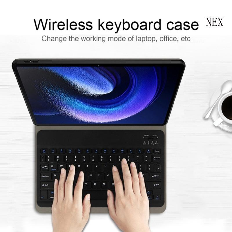 NEX 12 1 นิ้วแท็บเล็ตพร้อมขาตั้งและแป้นพิมพ์แม่เหล็กกันกระแทกสําหรับ Pad 9Pro แท็บเล็ต