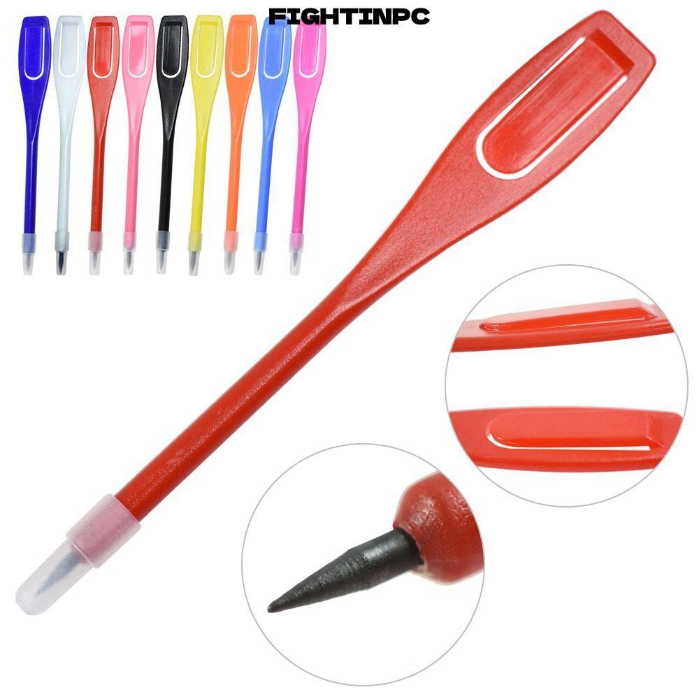 FIGHTINPC 20 ชิ้น Golf Marker อุปกรณ์เสริมกอล์ฟพลาสติก Scorer เครื่องมือดินสอกอล์ฟ
