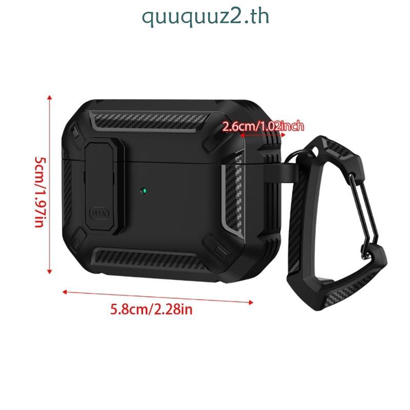 Quu N52 Magnets Back Earbud Case Auto Open Lock In Stand Hand Operation