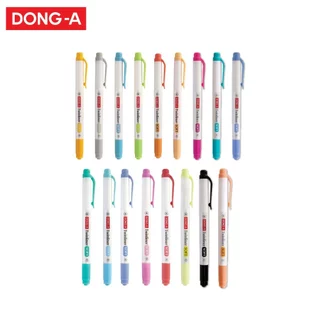 !!ของแถม!! ปากกาไฮไลท์ DONG-A Twinliner SOFT สุ่มสี (1 ด้าม)