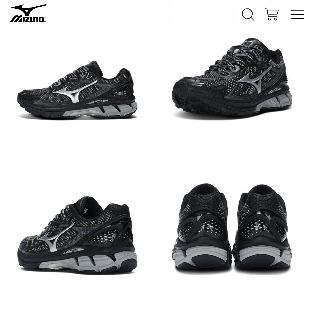 [Mizuno]SJUY Mizuno Halo Mix Functional Shoes Anti-Slip ทนทาน Shock Absorption Breathable Low-Top Ru