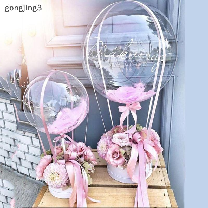 Gongjing3 70 ซม.วันเกิด Party Decor บอลลูนงานแต่งงานตารางบอลลูนผู้ถือคอลัมน์ Baloon Sti Home party อ