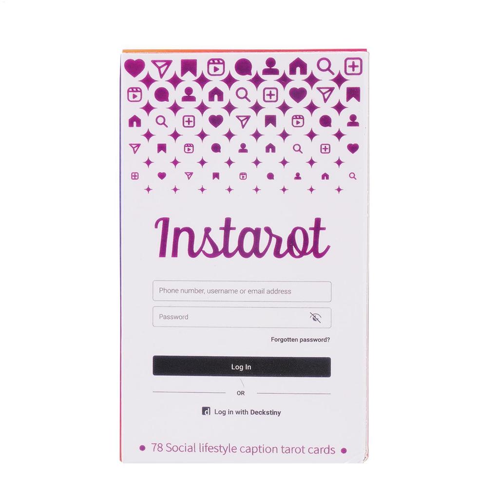 Instarot 78-Card Social Life Tarot เกมกระดานสําหรับงานปาร์ตี้และโชคชะตากระจายจากเกมปาร์ตี้ Dhgate แล