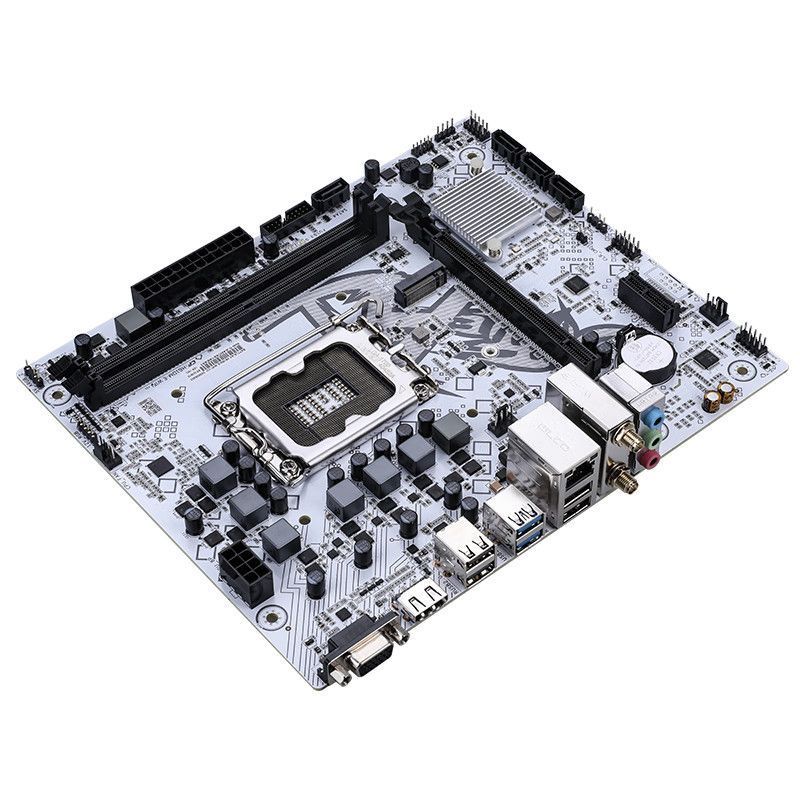 [สายรุ้งสีสันสดใส] เมนบอร์ด WIFI Tomahawk H610M-E รองรับ 12490F/13490F/13100