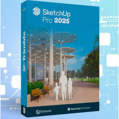 Sketchup Pro 2026 + ฟรี V-Ray 7 โปรแกรมออกแบบบ้านสำหรับ Windows x64 และ Mac