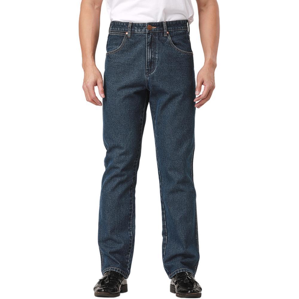 WRANGLER กางเกงยีนส์ผู้ชาย เอวกลาง ทรงตรง ทรง MWZ รุ่น WR F525MMWZF41 สียีนส์กลาง ราคา ถูกที่สุด ดีลบีเคเค แกลเลอรีภาพที่ 2