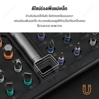 ชุดไขควงช่าง ใช้ได้ทั้งงานซ่อมและประกอบ เหมาะกับไขควงหัวแบน หัวแฉกและหัวดาว ชุดบล็อกด้ามฟรี 42/24 in 1 ใช้งานหลากหลาย