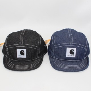 สายไฟ Denim Soft-top Soft-brim หมวกห้าชิ้น Street Dance สเก็ตบอร์ด Workwear หมวกกันแดด