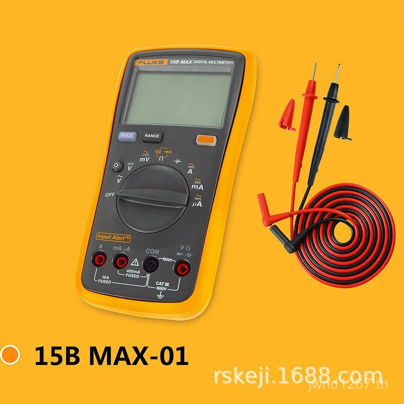 Fluke kit Multimeter max-01kitflukef17b02 Digital max-01flk-15b02 00ES