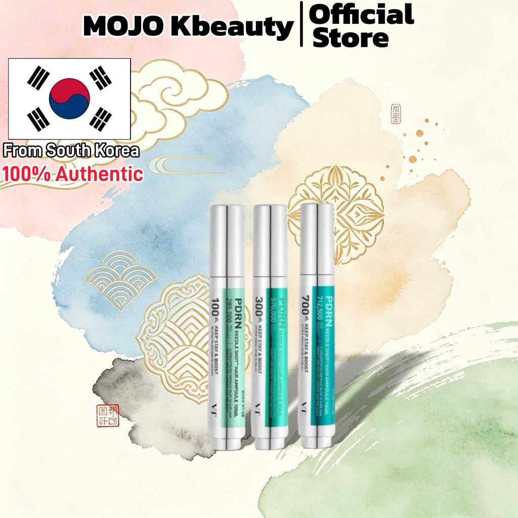 [VT] PDRN Reedle Shot Hair Ampoule 100dL/300dL/700dL 15ml / เนื้อแอมพูลดูดซับไม่เหนียวเหนอะหนะ