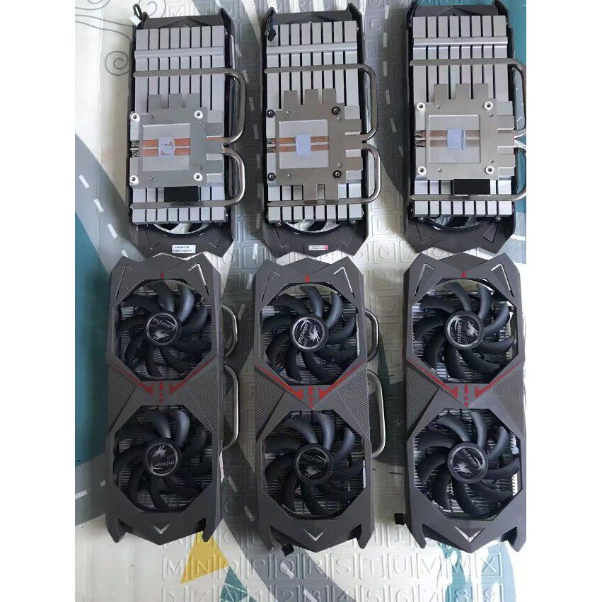 [คลังสินค้าพร้อมจัดส่งที่รวดเร็ว] สีสันสายรุ้ง GTX1060 เปลวไฟเทพเจ้าแห่งสงคราม 1060/1070 3ก 6ก หม้อน