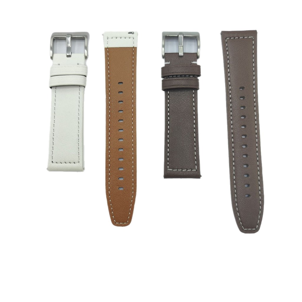 เหมาะสําหรับ Huawei gt5 สาย gt3gt4 สายนาฬิกาสายหนังไมโครไฟเบอร์ Samsung watch6/7/8 สายรัดข้อมือนาฬิก