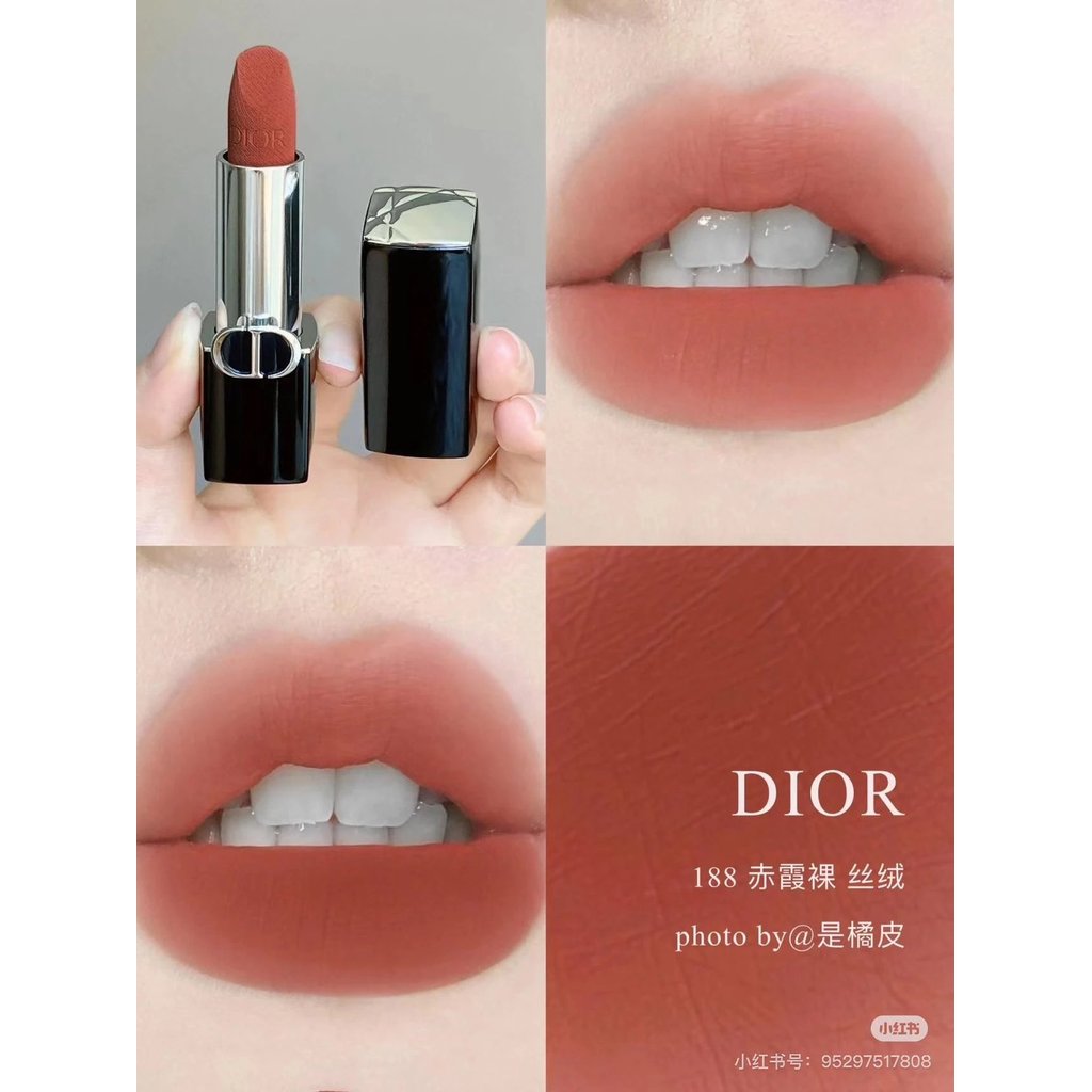 [Direct Mail ของแท้] Dior Red Velvet 188 Clearance Processing!!!