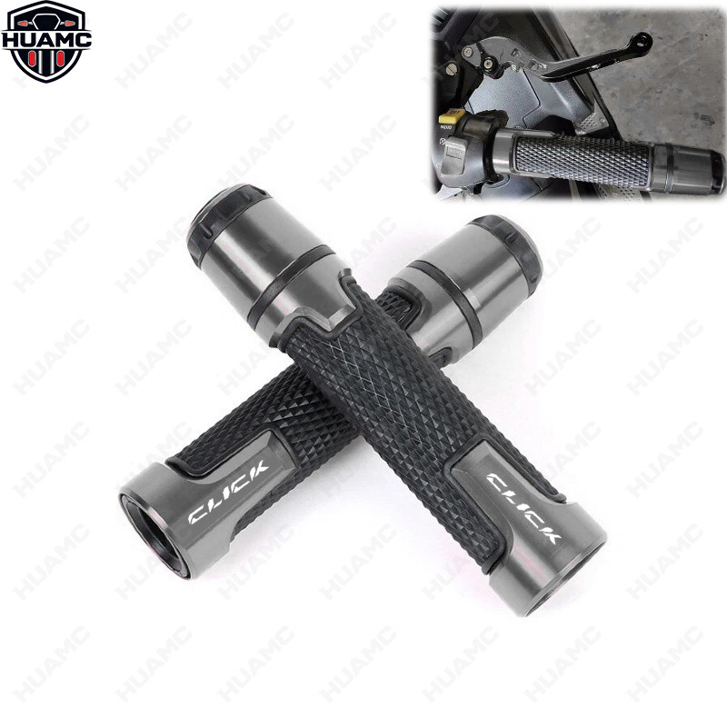 สําหรับ Honda Click 125i 150i 110i v1/v2/v3/Click 160 อลูมิเนียม CNC Handle Grip รถจักรยานยนต์ Handl